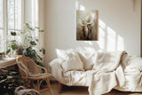 Paul Sinus 60x90cm Wandbild Calla in Creme – Stilvolle Eleganz in floraler Perfektion Blume