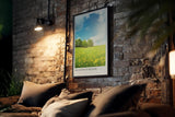 Paul Sinus Kunstdruck 40x60cm Meadow in Bloom Blumenwiese Frühling Natur Himmel Sonnenlicht