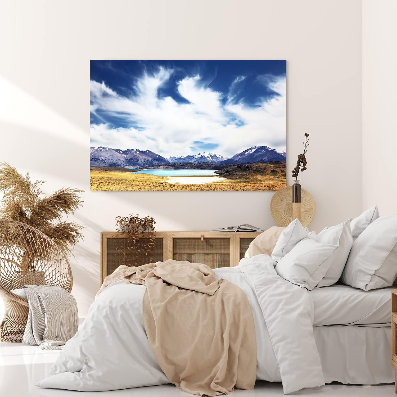 Paul Sinus Wandbild 120x80cm Nationalpark Perito Moreno Berge Himmel Natur See