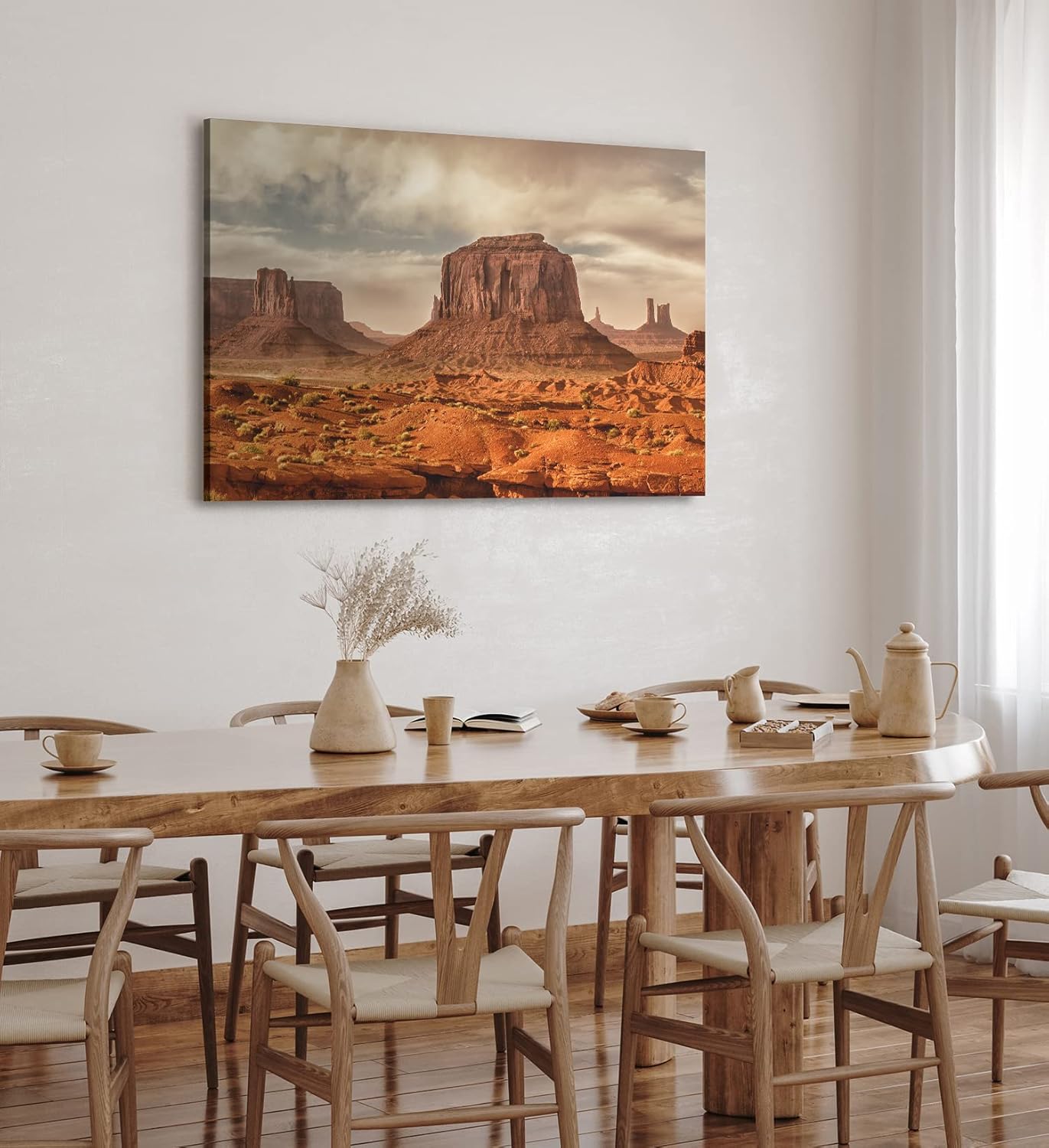 Paul Sinus Wandbild 120x80cm Arizona USA Felsen Berge Rot Steinformationen