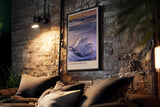 Paul Sinus Kunstdruck 40x60cm Diamond Beach Iceland – Eisskulptur im Sonnenaufgang an Islands dramatischer Küste
