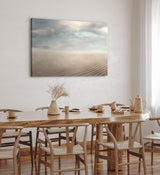 Paul Sinus Wandbild 120x80cm Wüste Sandwüste Horizont Sand Himmel Erde