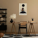 Paul Sinus Leinwandbild 60x90cm Stories of the Universe – Bücher, Universum, Fantasie, Magie, Wissen, Träume, Sterne, Kosmos, Lesen, Inspiration