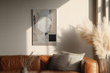 Paul Sinus Wandbild in 40x60cm Balance Undone – Abstrakte Komposition mit geometrischen Formen in harmonischer Farbgebung