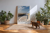Paul Sinus Kunstdruck 40x60cm Dune Walk Holzweg zu den Dünen The Path Where Sky Meets Sea