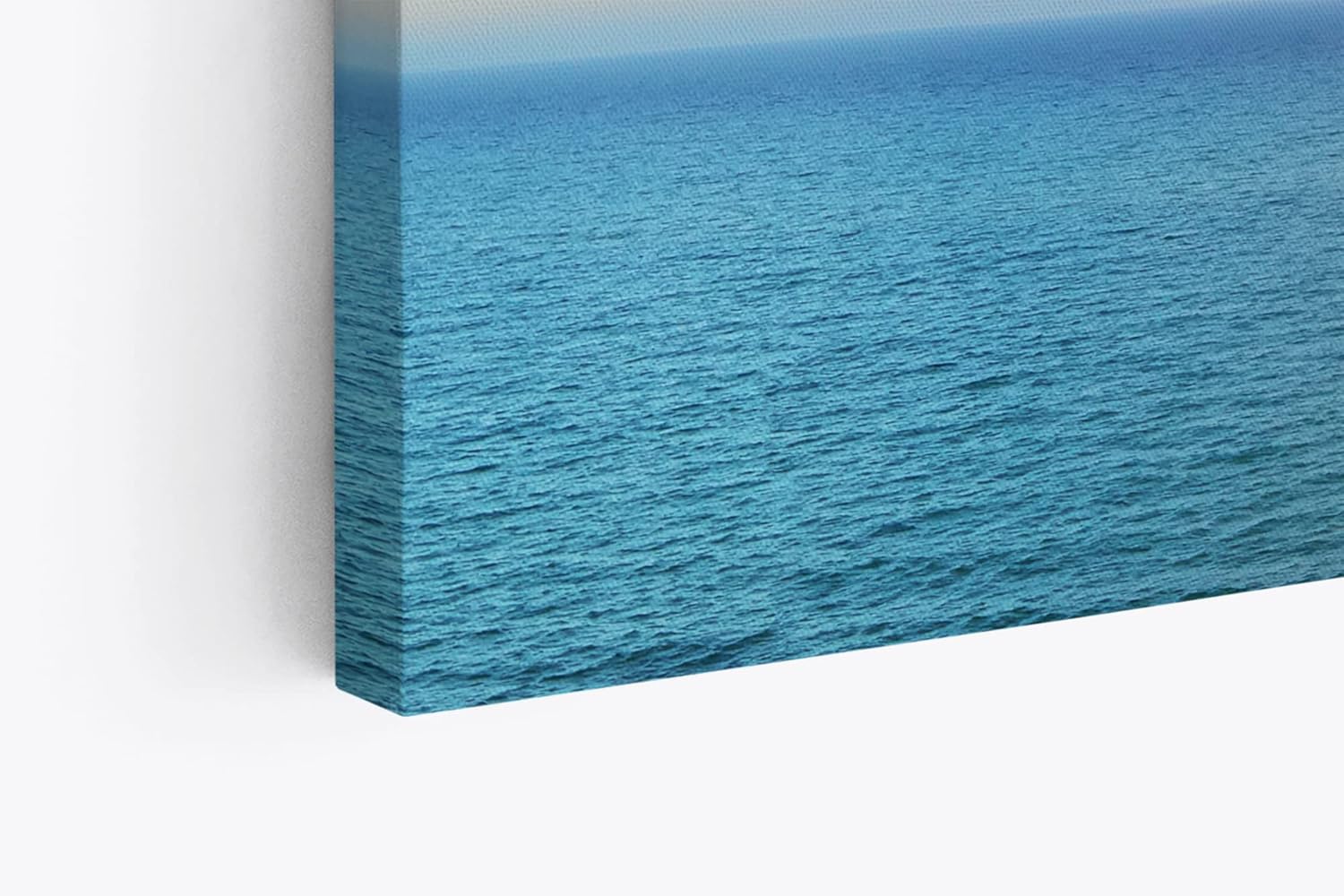 Paul Sinus Wandbild 120x80cm Horizont Meer Himmel Blau Ozean Wolken