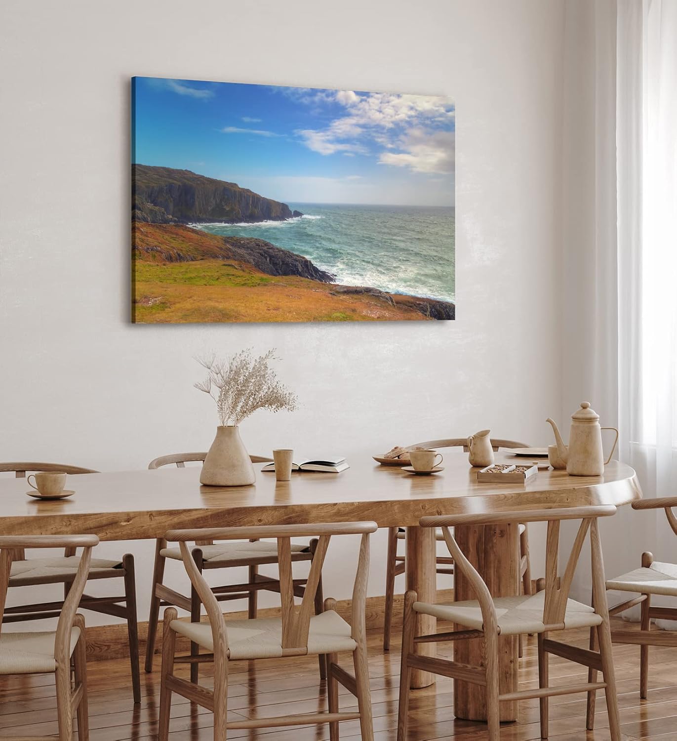 Paul Sinus Wandbild 120x80cm Küste Irland Klippen Meer Landschaftsbild Natur