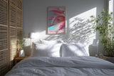 Paul Sinus Kunstdruck 40x60cm Floral Blush mit Nahaufnahme zarter rosafarbener Blütenblätter