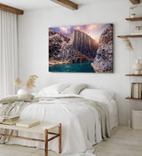 Paul Sinus Wandbild 120x80cm Studlagil Canyon Island Schlucht Felsformation Fluss