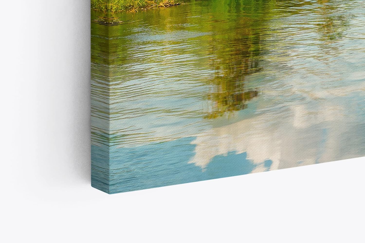 Paul Sinus Wandbild 120x80cm Afrika Nil Ägypten Fluss Sonnenuntergang Vögel Fluss