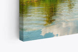 Paul Sinus Wandbild 120x80cm Afrika Nil Ägypten Fluss Sonnenuntergang Vögel Fluss
