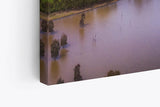Paul Sinus Wandbild 120x80cm Murray River Australien Landschaft Fluss Berge Natur