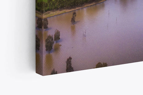 Paul Sinus Wandbild 120x80cm Murray River Australien Landschaft Fluss Berge Natur