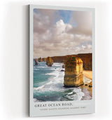 Paul Sinus Kunstdruck 40x60cm Great Ocean Road Australien Küste Felsen Meer Landschaft Great Ocean Road