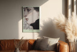 Paul Sinus Wandbild in 40x60cm The Silent Profile – Ausdrucksstarkes Frauenporträt in feinen Linien und zeitloser Eleganz