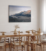 Paul Sinus Wandbild 120x80cm Berge Gebirge Bergkette Himmel Wolken Berglandschaft