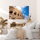 Paul Sinus Wandbild 120x80cm Rom Kollusion Römer Italien Gladiatoren Antik blauer Himmel