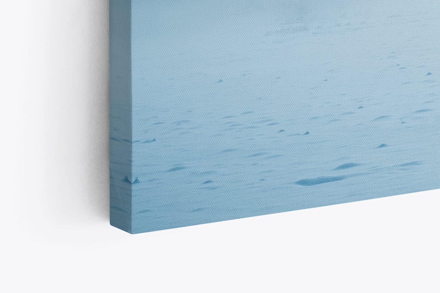 Paul Sinus Wandbild 120x80cm Winter Schnee Tannen Winterlandschaft Nebel