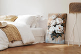 Paul Sinus 60x90cm Wandbild Rosenpracht in Beige – Eindrucksvolle Blütenvielfalt mit stilvoller Blume