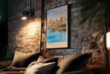 Paul Sinus Kunstdruck 40x60cm Trapani – Mediterraner Küstenzauber in Siziliens Licht