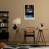 Paul Sinus Leinwandbild 60x90cm Eclipse GT Leinwandbild futuristischer Sportwagen in moderner Umgebung kraftvolle Ästhetik von Leistung und Design
