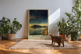 Paul Sinus Kunstdruck 40x60cm Hout Bay Südafrika – dramatische Küstenlandschaft im Sonnenuntergang
