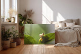 Sinus Art Wandbild 120x80cm Faszinierendes Motiv aus der Tierwelt mit verspieltem Charakter