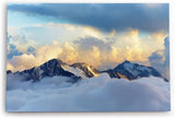 Paul Sinus Wandbild 120x80cm Himalaya Gebirge Schneegipfel über den Wolken