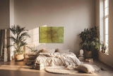 Sinus Art Wandbild 120x80cm Die feinen braunen Linien wirken wie gezeichnet und geben dem Bild eine natürliche Dynamik