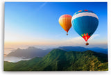 Paul Sinus Wandbild 120x80cm Heißluftballons Berge Irland Natur Himmel Fliegen