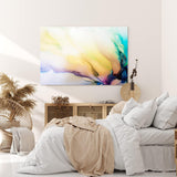 Paul Sinus Wandbild 120x80cm Fließende Farben Abstrakt Kunstvoll Dekorativ