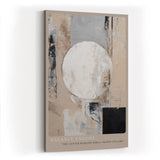 Paul Sinus Wandbild in 40x60cm Balance Undone – Abstrakte Komposition mit geometrischen Formen in harmonischer Farbgebung
