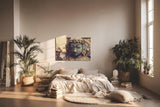 Sinus Art Wandbild 120x80cm Antike Skulptur mit ausdrucksstarkem Gesicht und handwerklicher Struktur