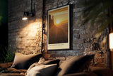 Paul Sinus Kunstdruck 40x60cm Monument Valley mit Sonnenaufgang über Felsformationen
