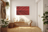 Sinus Art Wandbild 120x80cm Perfektes Motiv für alle, die grafische Naturästhetik mit Eleganz verbinden
