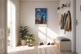 Paul Sinus Kunstdruck 40x60cm Pillars of Creation – Faszinierende Sternenlandschaft im All
