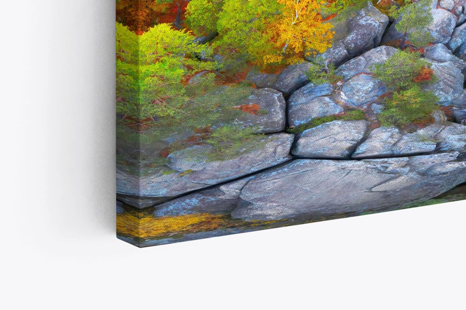 Paul Sinus Wandbild 120x80cm Herbstlandschaft Berge Felsen Natur Rumänien