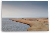 Paul Sinus Wandbild 120x80cm Dollart Bucht Holland Meer See Horizont Kunstvoll