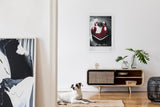 Paul Sinus Leinwandbild 60x90cm Stratos Aero Leinwandbild sportlicher, aerodynamischer Fahrzeugentwurf mit perfektem Design und grenzenloser Power