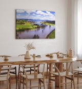 Paul Sinus Wandbild 120x80cm Murray River Australien Landschaft Fluss Berge Natur