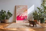 Paul Sinus Kunstdruck 40x60cm Blushing Bloom – Poesie in Rosa mit weichem Fokus