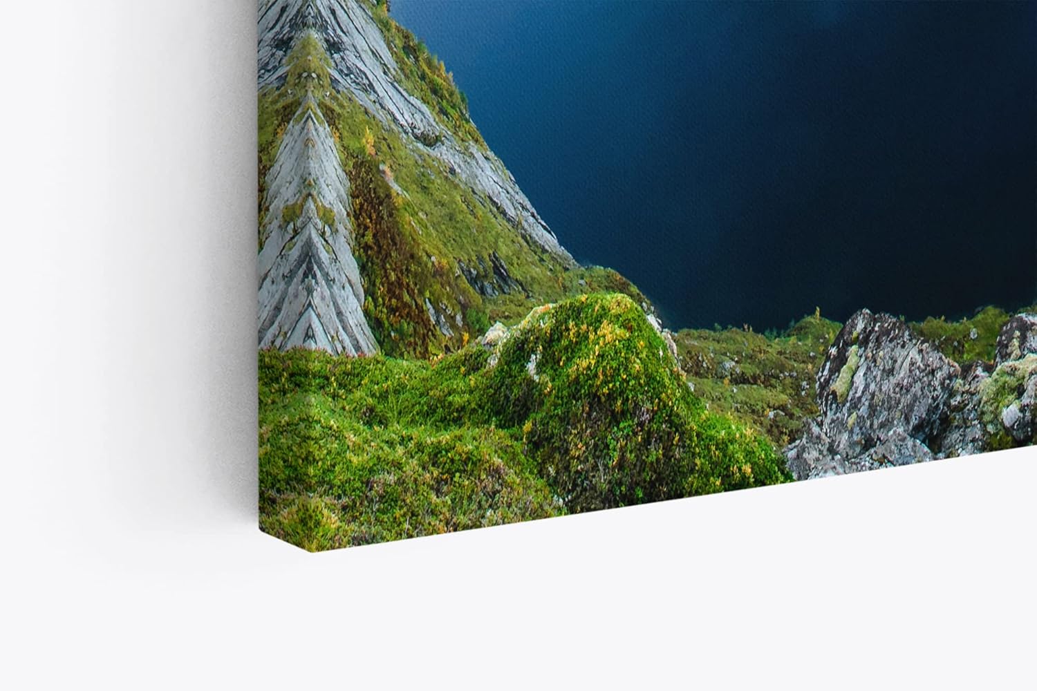 Paul Sinus Wandbild 120x80cm Lofoten Norwegen Inseln Meer Berge Natur