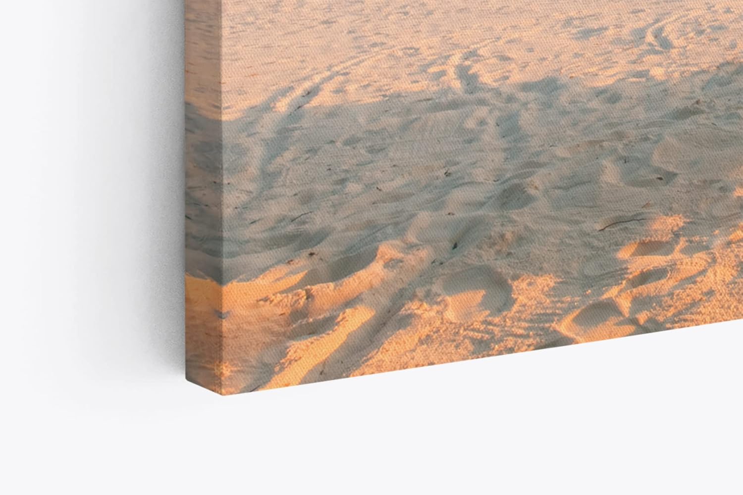 Wandbild 120x80cm Sommer Strand Traumstrand Palme Liegen Urlaub