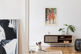 Paul Sinus Leinwandbild 60x90cm Leinwandbild San Francisco nostalgische Eleganz romantische Spaziergangsstimmung impressionistische Stadtansicht Vintage