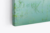 Paul Sinus Wandbild 120x80cm Sonnendämmerung Berge Abendröte See Natur roter Himmel