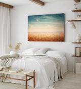 Paul Sinus Wandbild 120x80cm Wüste Berge Horizont Himmel Erde Fotokunst
