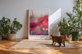 Paul Sinus Kunstdruck 40x60cm Seed of Memory – Symbolische Mohnblüte in poetischer Dämmerung