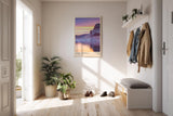 Paul Sinus Kunstdruck 40x60cm Lake Powell USA – Sandsteinformationen mit Wasserreflexion im Sonnenuntergang