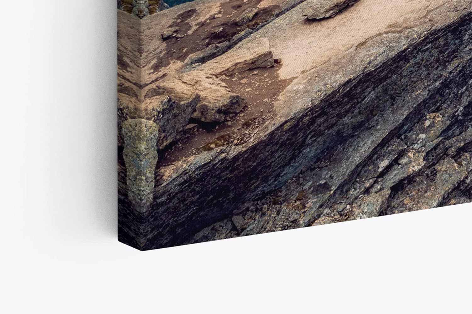 Paul Sinus Wandbild 120x80cm Trolltunga Berggipfel Gebirge Norwegen Felsen Natur