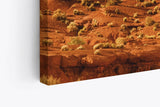 Paul Sinus Wandbild 120x80cm Arizona USA Felsen Berge Rot Steinformationen